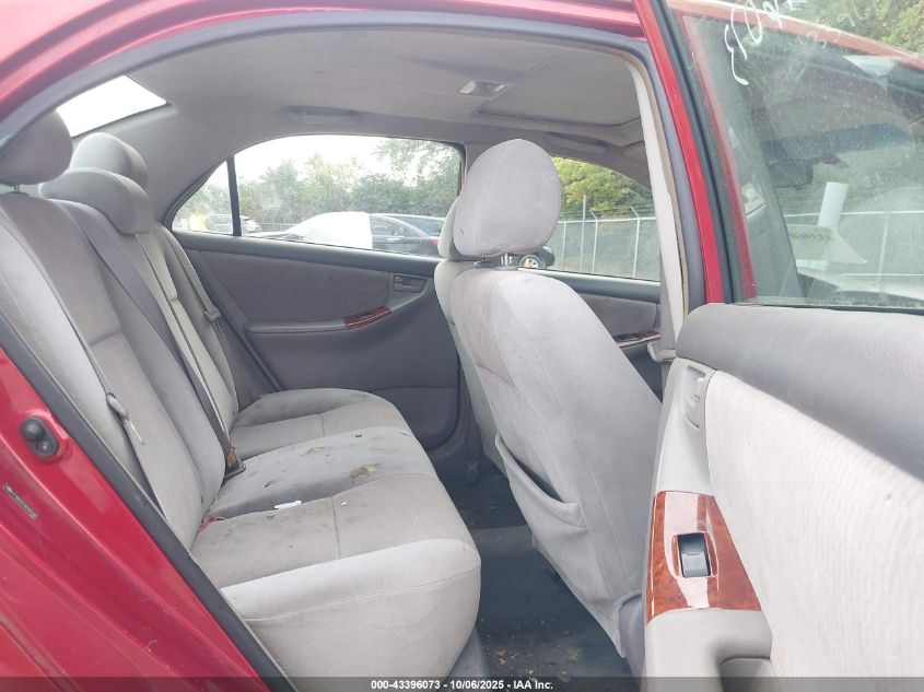 2008 Toyota Corolla Le VIN: 2T1BR32E38C920196 Lot: 43396073