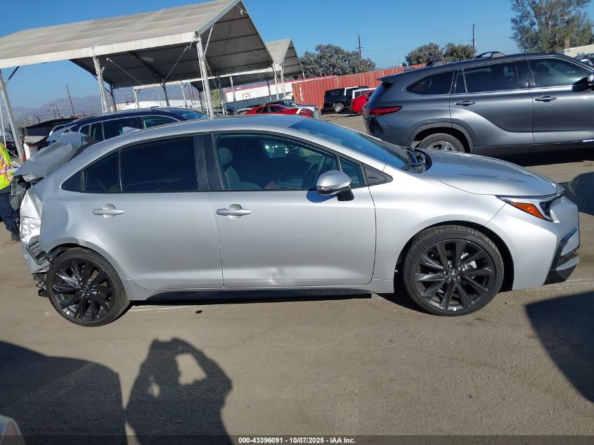 2025 Toyota Corolla Se VIN: 5YFS4MCE1SP248911 Lot: 43396091