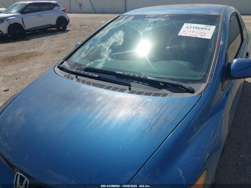 2008 Honda Civic Lx VIN: 2HGFG11618H500790 Lot: 43396094