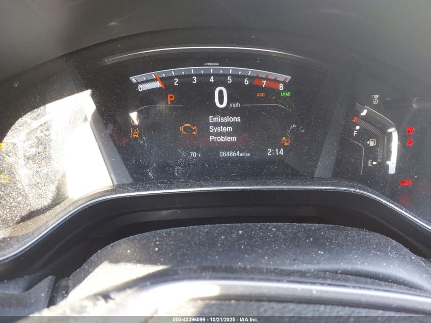 2019 Honda Cr-V Ex VIN: 2HKRW2H57KH667719 Lot: 43396099