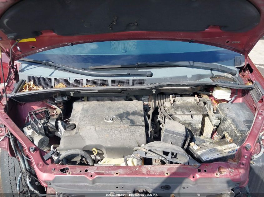 2011 Toyota Sienna Le V6 VIN: 5TDKK3DC3BS112851 Lot: 43396101