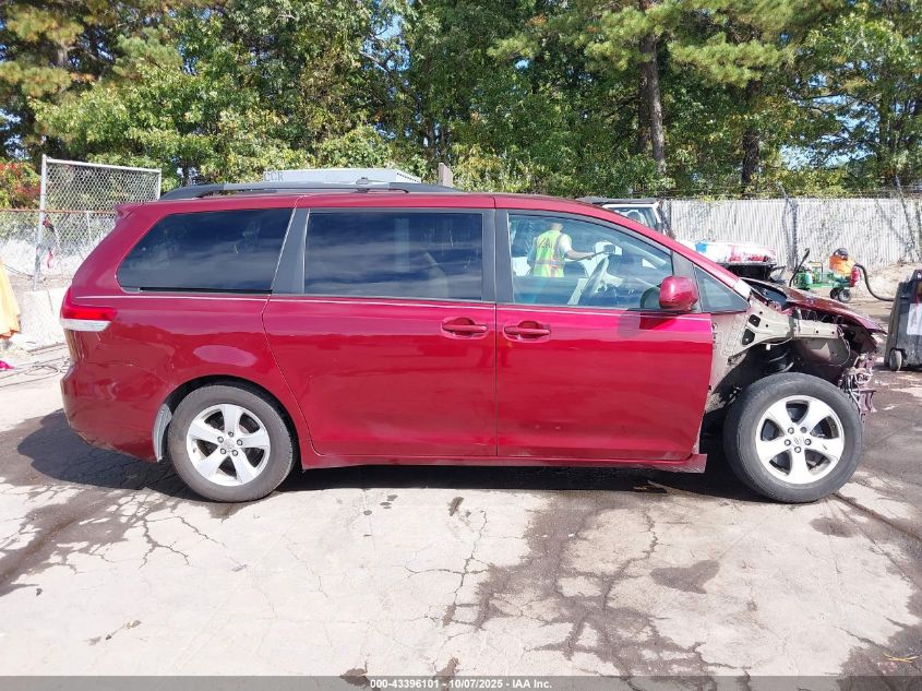 2011 Toyota Sienna Le V6 VIN: 5TDKK3DC3BS112851 Lot: 43396101