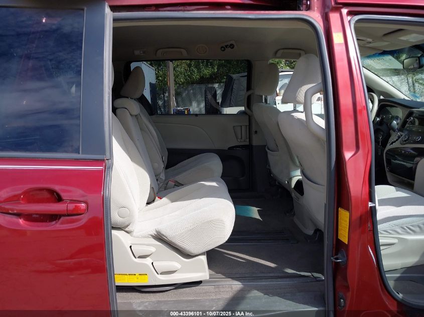 2011 Toyota Sienna Le V6 VIN: 5TDKK3DC3BS112851 Lot: 43396101