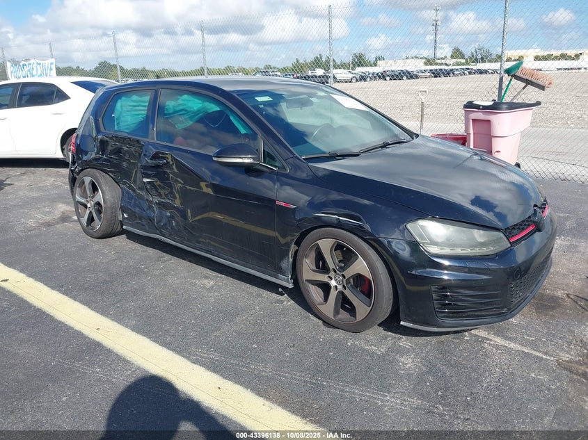 2016 VOLKSWAGEN GOLF GTI S 2-DOOR - 3VWYT7AU9GM054762