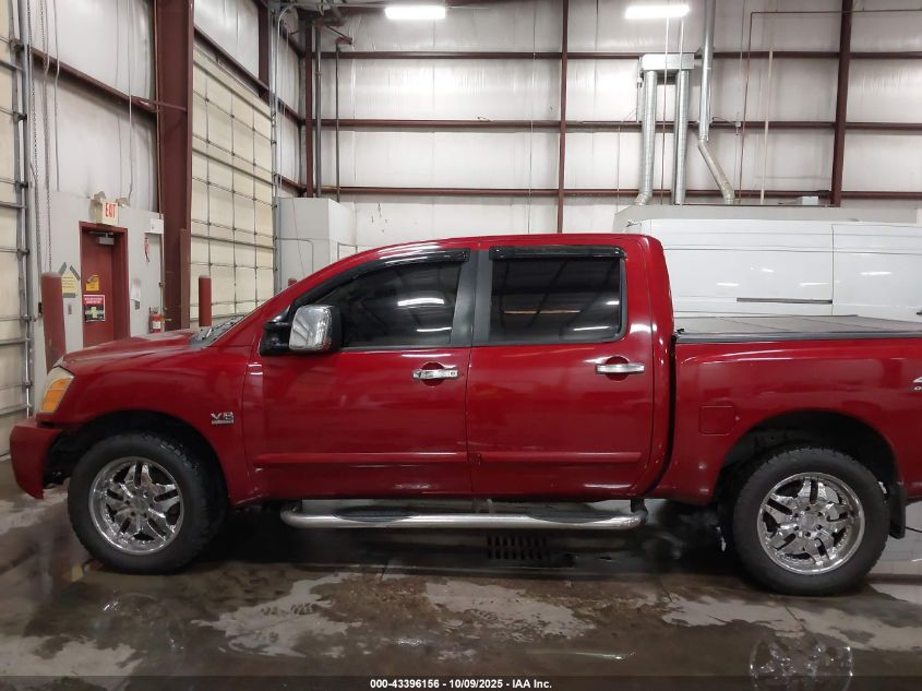 2004 Nissan Titan Se VIN: 1N6AA07B64N536420 Lot: 43396156