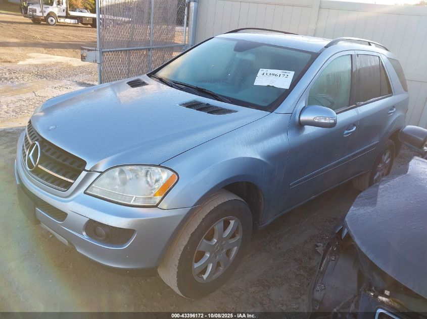 2007 Mercedes-Benz Ml 350 4Matic VIN: 4JGBB86E77A209613 Lot: 43396172