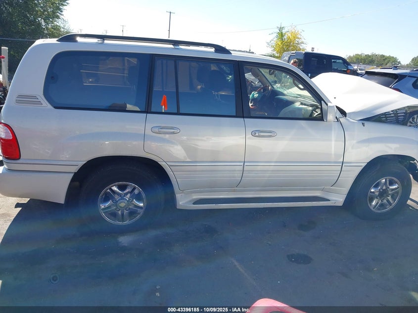 2000 Lexus Lx 470 VIN: JT6HT00W4Y0097592 Lot: 43396185