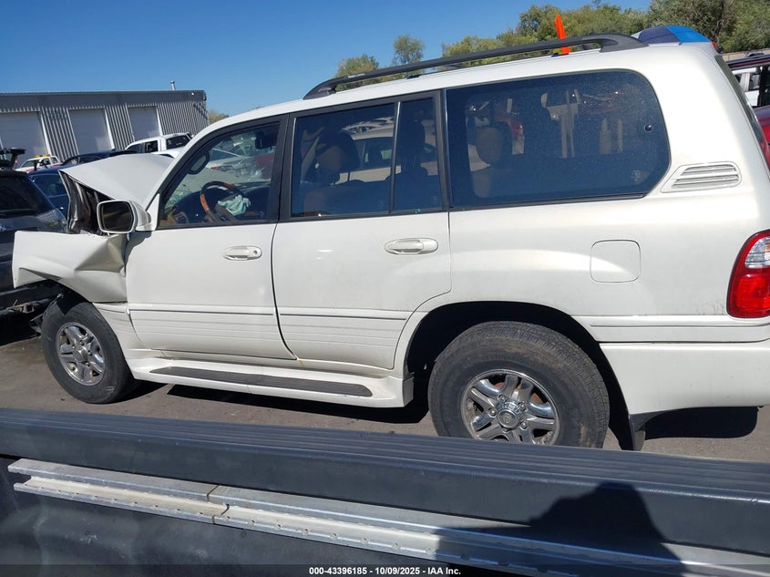 2000 Lexus Lx 470 VIN: JT6HT00W4Y0097592 Lot: 43396185