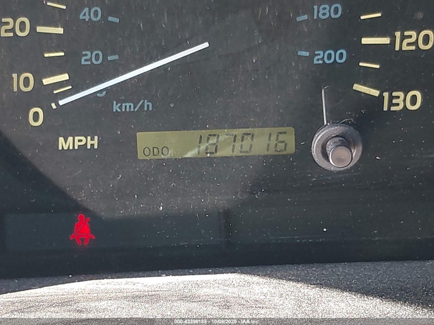 2000 Lexus Lx 470 VIN: JT6HT00W4Y0097592 Lot: 43396185