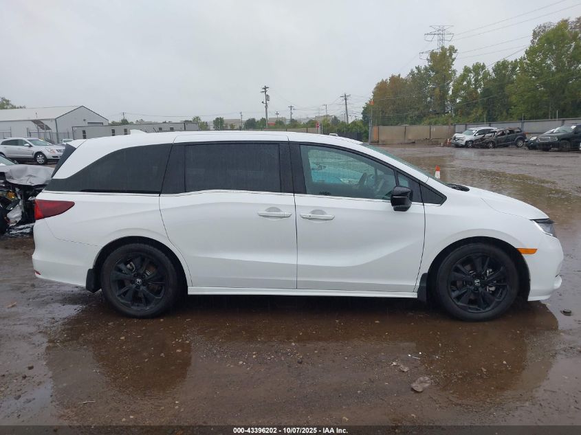 2024 Honda Odyssey Sport VIN: 5FNRL6H79RB005456 Lot: 43396202