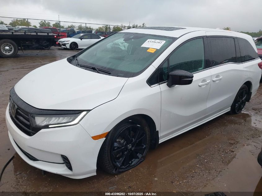 2024 Honda Odyssey Sport VIN: 5FNRL6H79RB005456 Lot: 43396202