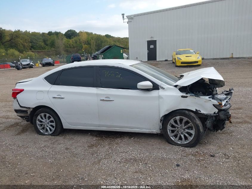 2019 Nissan Sentra Sv VIN: 3N1AB7AP7KY376452 Lot: 43396226