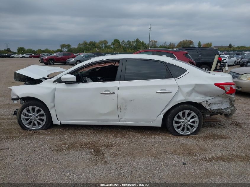 2019 Nissan Sentra Sv VIN: 3N1AB7AP7KY376452 Lot: 43396226