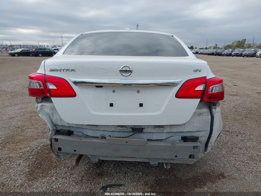 2019 Nissan Sentra Sv VIN: 3N1AB7AP7KY376452 Lot: 43396226