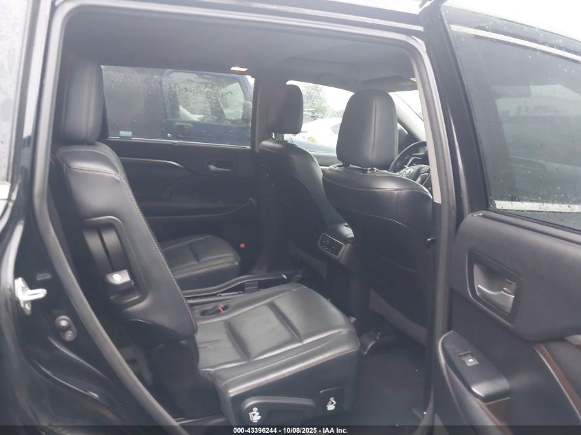 2015 Toyota Highlander Limited V6 VIN: 5TDDKRFH3FS219389 Lot: 43396244