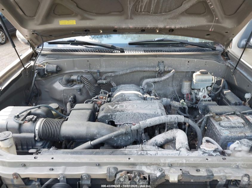 2005 Toyota Tundra Sr5 V8 VIN: 5TBET341X5S469904 Lot: 43396245