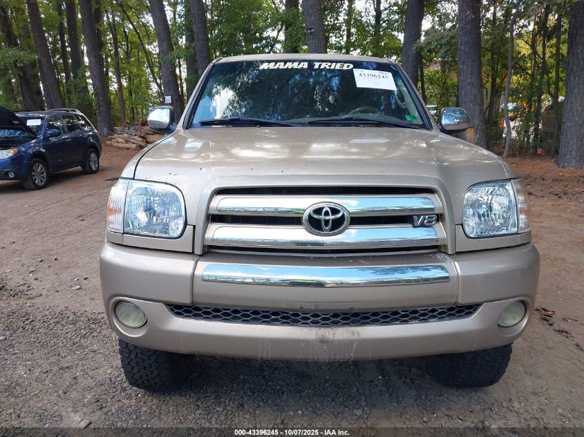 2005 Toyota Tundra Sr5 V8 VIN: 5TBET341X5S469904 Lot: 43396245
