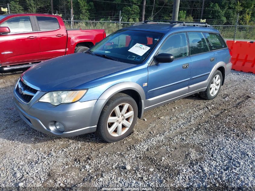 2008 Subaru Outback 2.5I VIN: 4S4BP61C486321043 Lot: 43396267