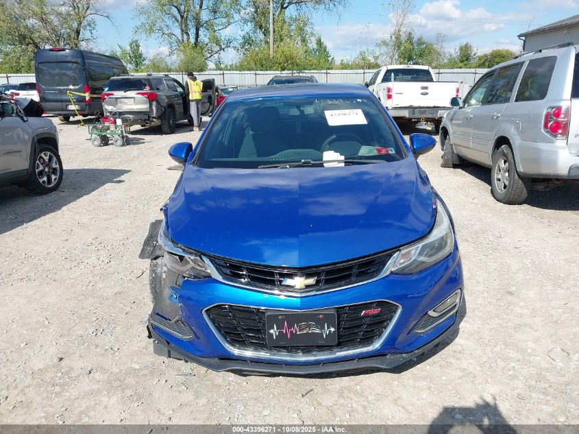 2016 Chevrolet Cruze Lt Manual VIN: 1G1BD5SM9G7274530 Lot: 43396271