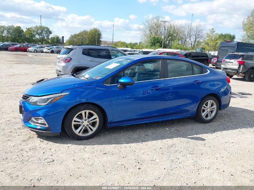 2016 Chevrolet Cruze Lt Manual VIN: 1G1BD5SM9G7274530 Lot: 43396271