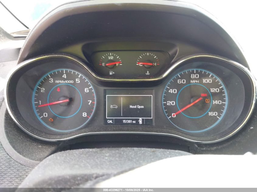 2016 Chevrolet Cruze Lt Manual VIN: 1G1BD5SM9G7274530 Lot: 43396271