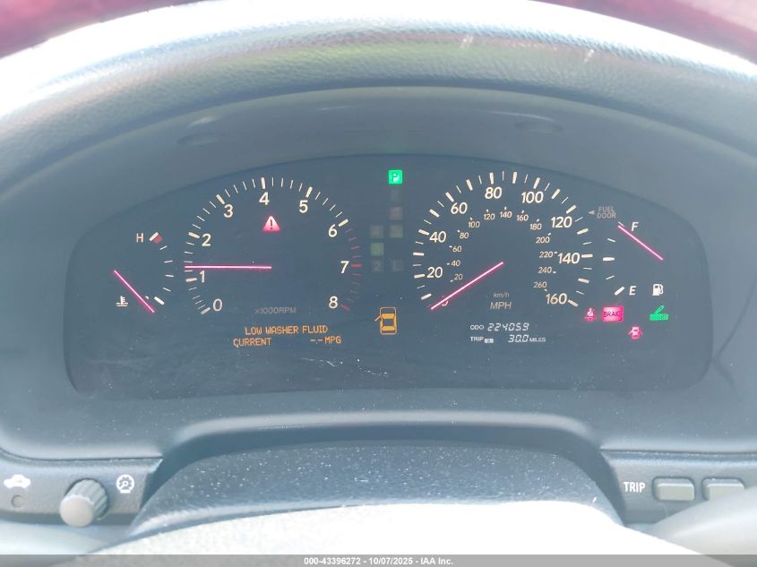 2001 Lexus Ls 430 VIN: JTHBN30F110011038 Lot: 43396272