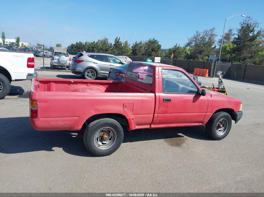 1990 Toyota Pickup 1/2 Ton Short Wheelbase VIN: JT4RN81A3L0046506 Lot: 43396277