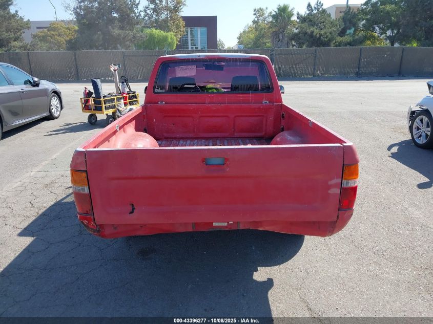 1990 Toyota Pickup 1/2 Ton Short Wheelbase VIN: JT4RN81A3L0046506 Lot: 43396277