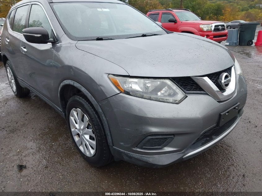 2015 Nissan Rogue S VIN: KNMAT2MV5FP561551 Lot: 43396344