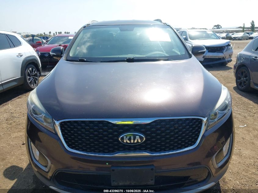 2016 Kia Sorento 3.3L Ex VIN: 5XYPH4A55GG005174 Lot: 43396370