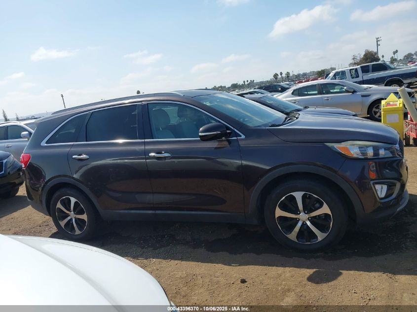 2016 Kia Sorento 3.3L Ex VIN: 5XYPH4A55GG005174 Lot: 43396370