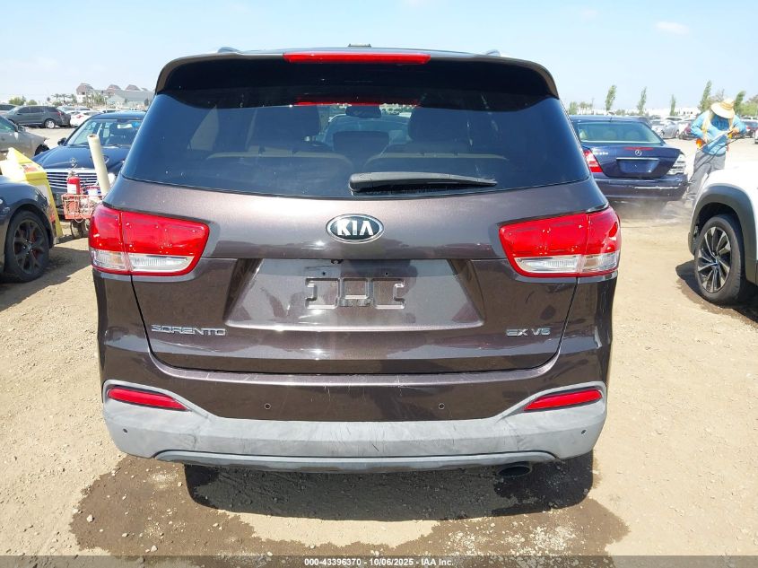 2016 Kia Sorento 3.3L Ex VIN: 5XYPH4A55GG005174 Lot: 43396370
