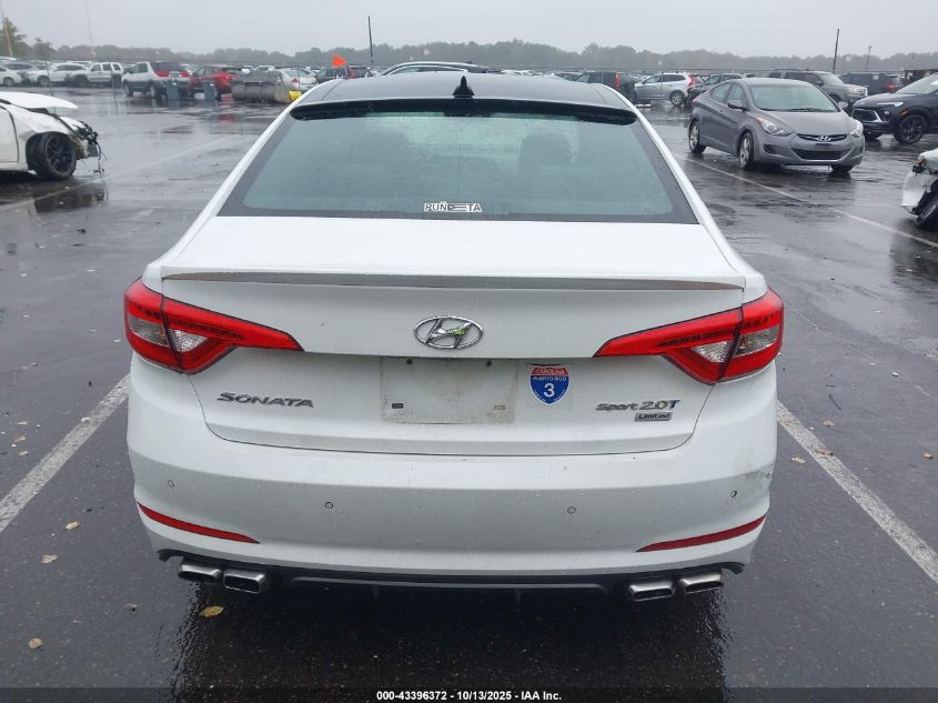 2015 Hyundai Sonata Limited 2.0T VIN: 5NPE34AB1FH250038 Lot: 43396372