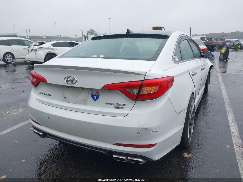 2015 Hyundai Sonata Limited 2.0T VIN: 5NPE34AB1FH250038 Lot: 43396372