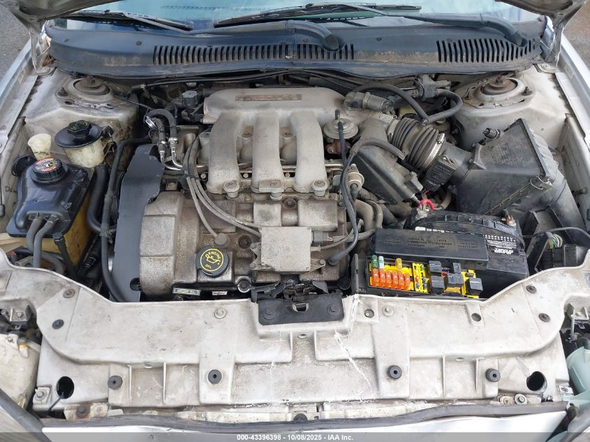 1999 Mercury Sable Ls VIN: 1MEFM53S9XA653728 Lot: 43396398