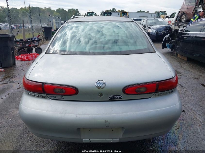 1999 Mercury Sable Ls VIN: 1MEFM53S9XA653728 Lot: 43396398