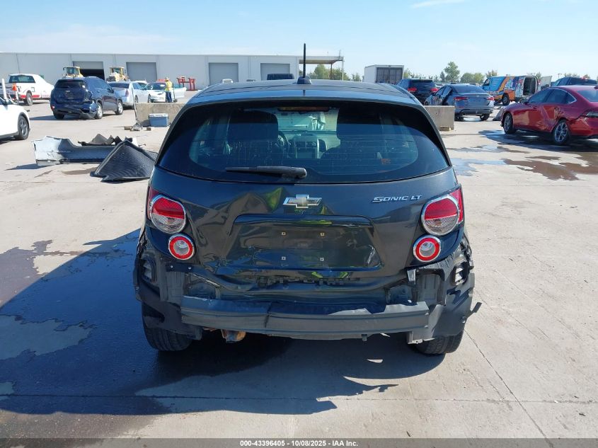 2016 Chevrolet Sonic Lt Auto VIN: 1G1JC6SH3G4159706 Lot: 43396405