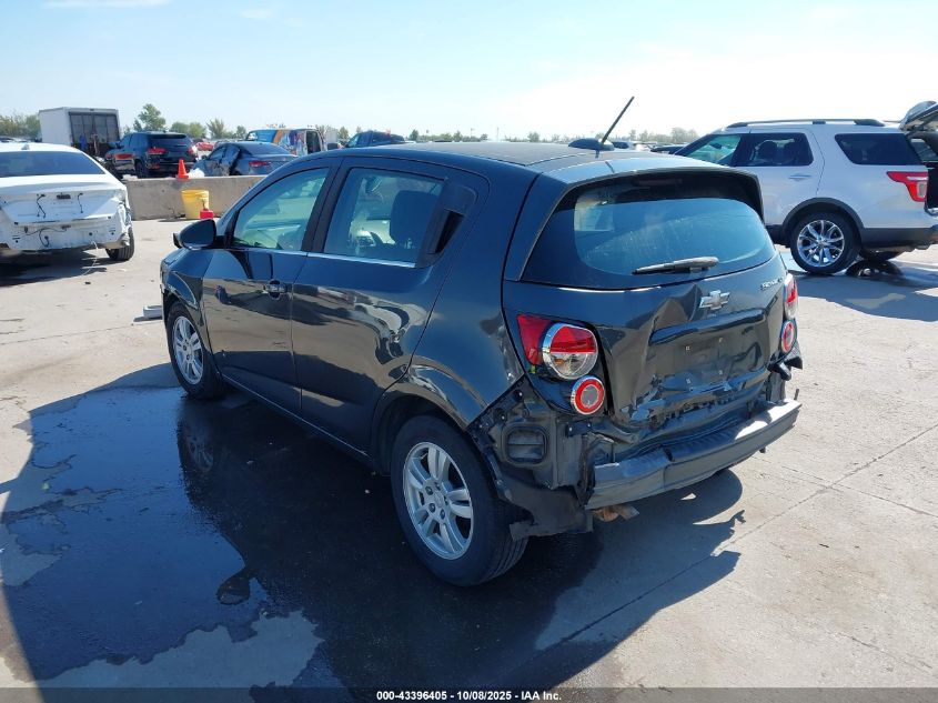 2016 Chevrolet Sonic Lt Auto VIN: 1G1JC6SH3G4159706 Lot: 43396405