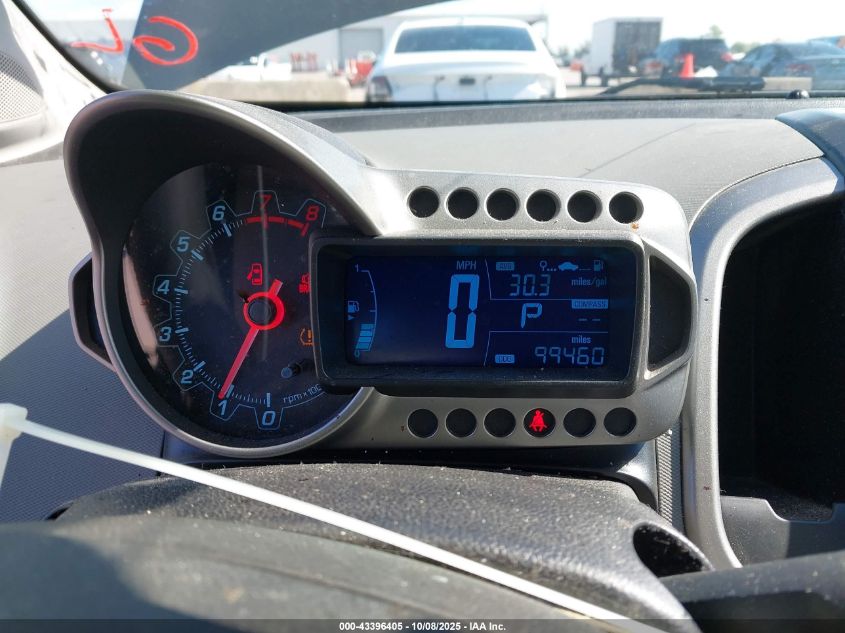 2016 Chevrolet Sonic Lt Auto VIN: 1G1JC6SH3G4159706 Lot: 43396405