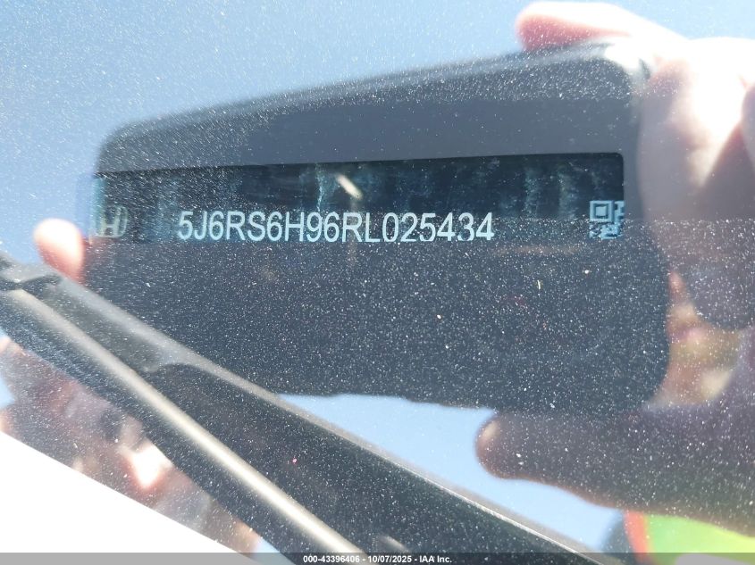 2024 Honda Cr-V Hybrid Sport Touring VIN: 5J6RS6H96RL025434 Lot: 43396406