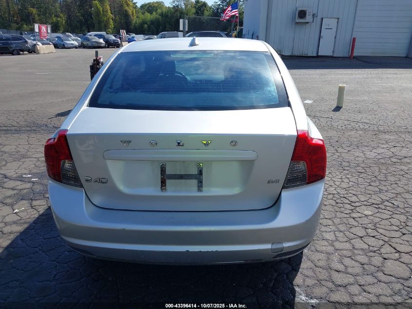 2009 Volvo S40 2.4I VIN: YV1MS390892462317 Lot: 43396414