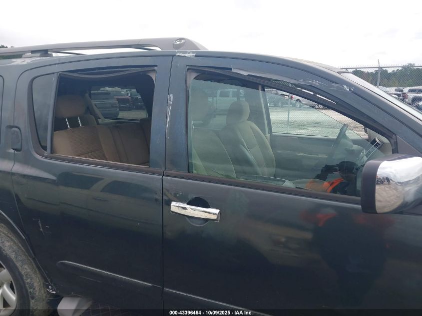 2008 Nissan Armada Se VIN: 5N1BA08D38N614029 Lot: 43396464