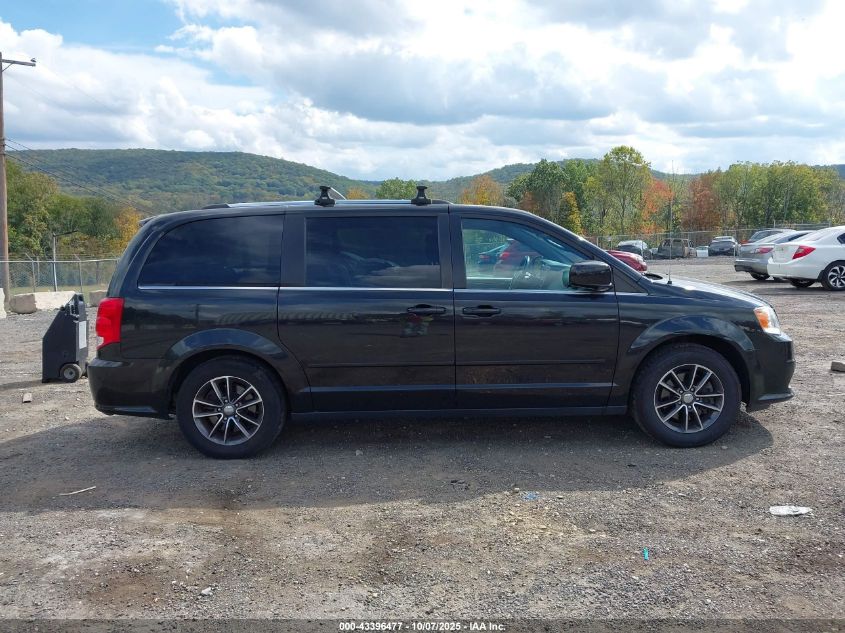 2017 Dodge Grand Caravan Sxt VIN: 2C4RDGCG3HR604687 Lot: 43396477