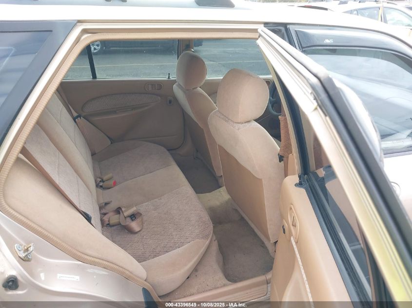 1997 Ford Escort Lx VIN: 3FALP15P6VR142032 Lot: 43396549