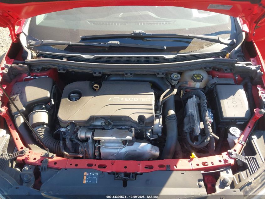 2017 Chevrolet Cruze Lt Auto VIN: 3G1BE6SM8HS516374 Lot: 43396574