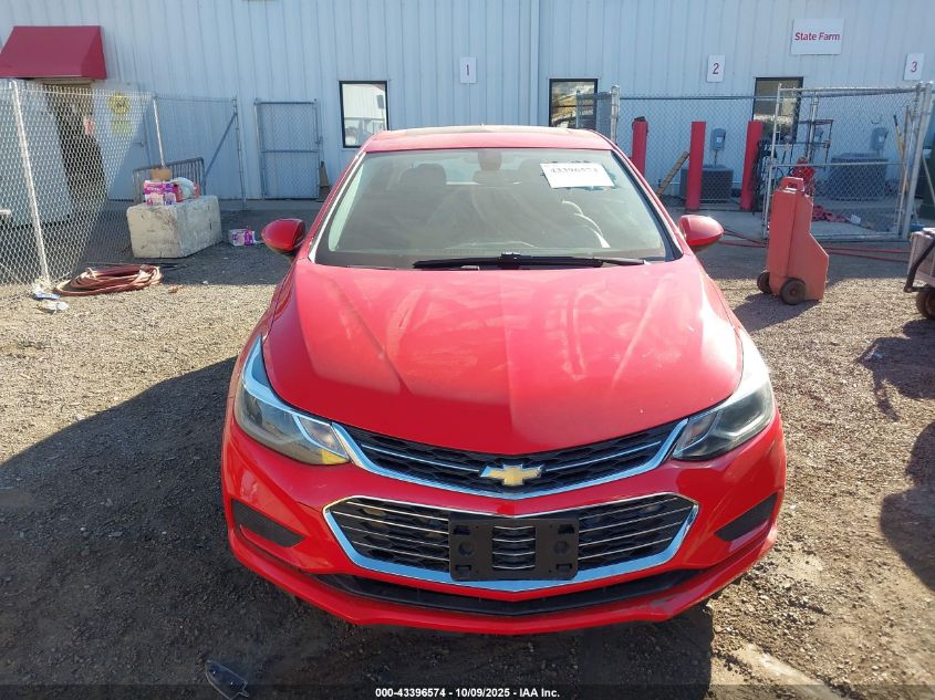 2017 Chevrolet Cruze Lt Auto VIN: 3G1BE6SM8HS516374 Lot: 43396574