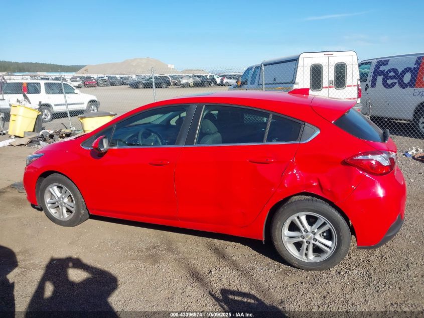2017 Chevrolet Cruze Lt Auto VIN: 3G1BE6SM8HS516374 Lot: 43396574