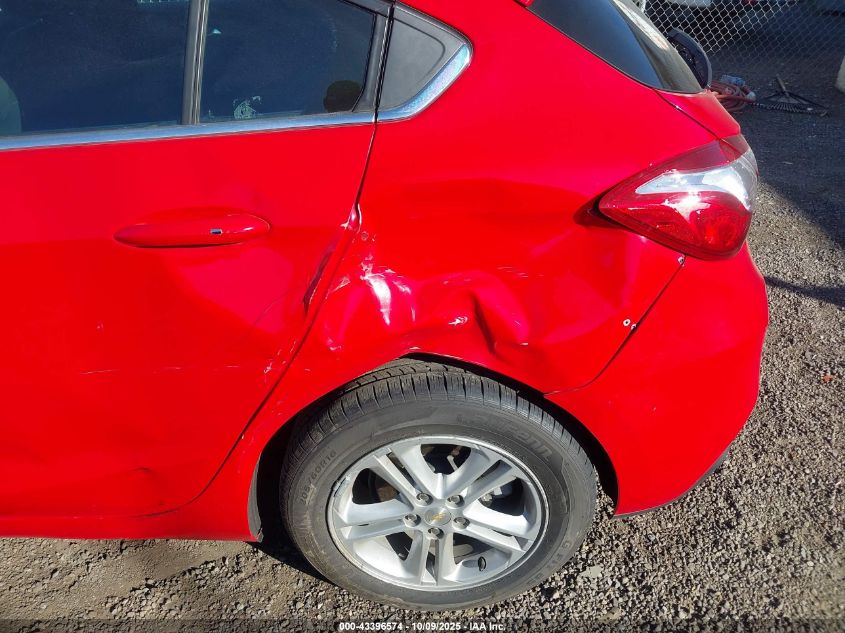 2017 Chevrolet Cruze Lt Auto VIN: 3G1BE6SM8HS516374 Lot: 43396574