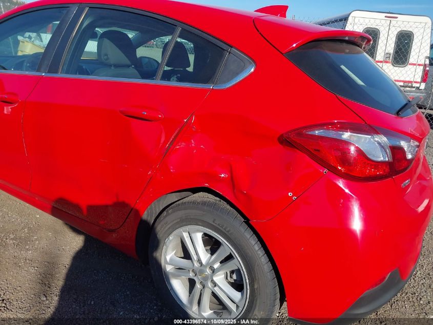 2017 Chevrolet Cruze Lt Auto VIN: 3G1BE6SM8HS516374 Lot: 43396574