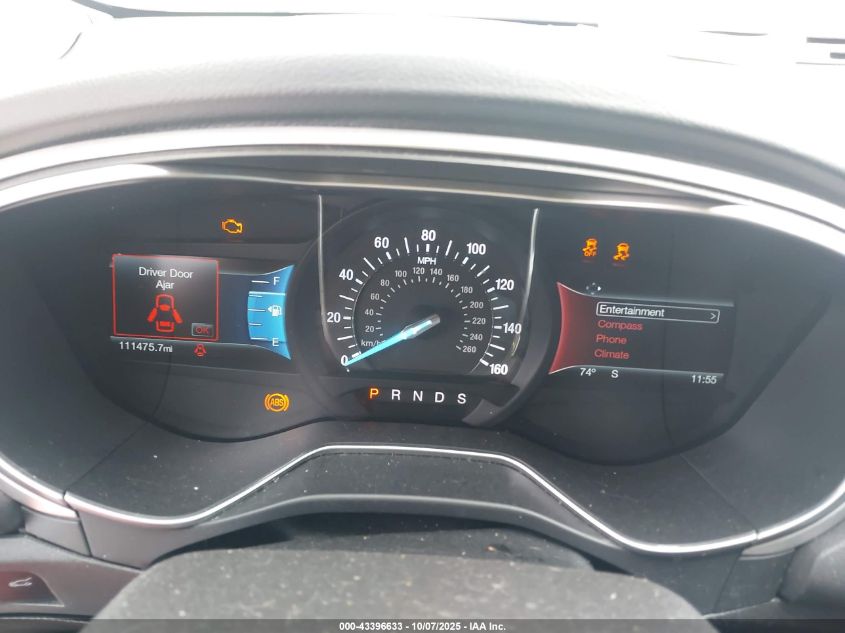 2016 Ford Fusion Se VIN: 3FA6P0HD2GR112781 Lot: 43396633